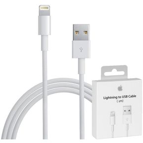 Cable Cargador Lightning 1 Metro Original iPhone 5 6 7 8 X