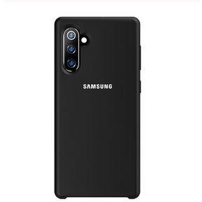 Funda Case Cover Samsung Galaxy Note 10+ Plus Anti-Caída Silicon - Negro