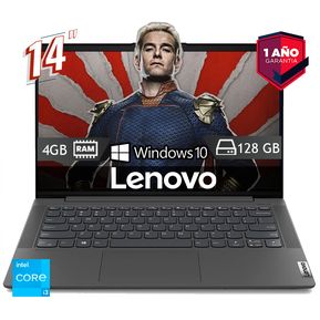 Laptop Lenovo Core I3 128GB 4GB Gris - Año de garantia