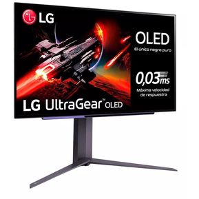 Monitor Gamer LG 27 Ultragear Oled 240hz 0.03ms 27gr95qe-b - Negro