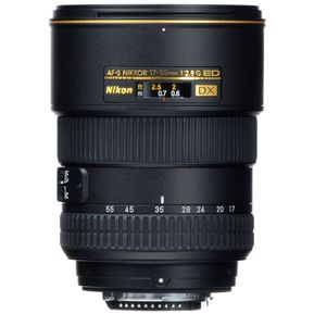 Nikon AF-S DX Zoom-NIKKOR 17-55mm f/2.8G IF-ED Lens - Black