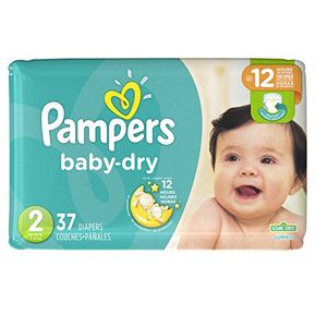 Pampers babydry pañales desechables tamaño 2 37 conde jumbo