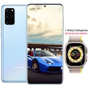 Samsung Galaxy S20 Plus 5G 8GB+128GB y Smartwatch-Azul