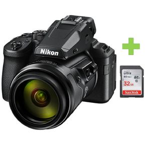 Camara Nikon Coolpix P950 16mpx Zoom 83x Wi-fi+SD 32GB
