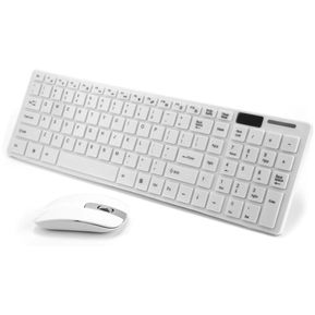 Combo teclado numérico  Mouse Inalambrico Wireless JK-06 Blanco