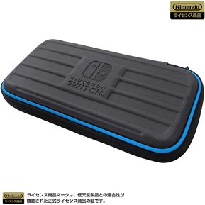 Estuche rígido Hori negro x azul para Nintendo Switch Lite NS