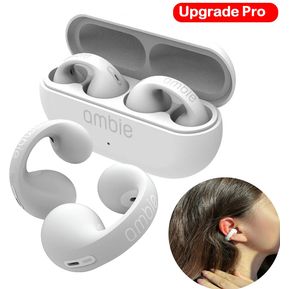 Auriculares Tipo de clip de oreja Upgrade Pro For Ambie Sound Earcuffs 11 Earring Wireless Bluetooth Earbuds