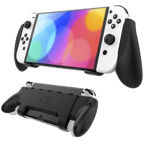 Grip Case Stand para Nintendo Switch Oled - Negro