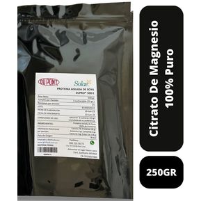 Citrato De Magnesio Puro 250gr