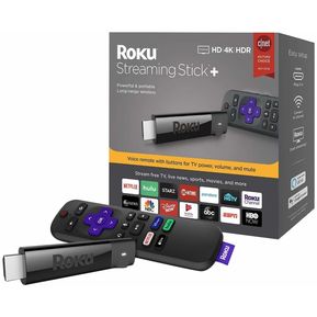 Roku Streaming Stick+ 4K Reproductor Multimedia Control de Voz