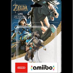 Nintendo Amiibo Legend Of Zelda Breath Wild Link Rider Switch Wii