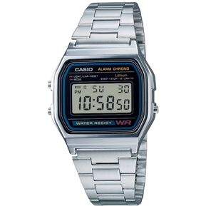Reloj Casio Referencia A158WA-1DF Unisex Original