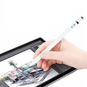 Lápiz táctil capacitivo Active Stylus para tableta Lenovo Yoga smart Tab 5 3 10 8 Plus 10 1 YT X705F tab3 10 Pro YT3 X50M X90F(#Blanco)