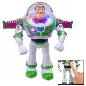 Buzz Lightyear Toy Story 5 Con Luces Sonidos Y Movimientos