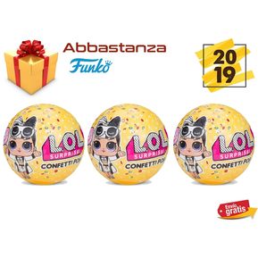 3 Lol Surprise Confetti Pop Esfera Serie...