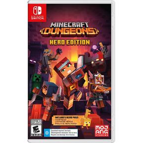 Juego Minecraft Dungeons Hero Edition Nintendo Switch Nuevo Fisico