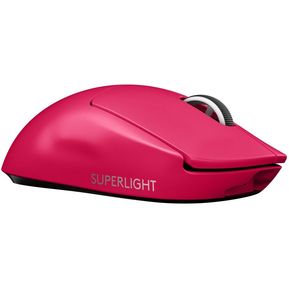 Mouse Gaming Logitech G Pro X Superlight Inalámbrico color Fucsia