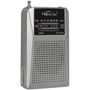 Radio Parlante Portatil Portable De Pilas Con AM FM