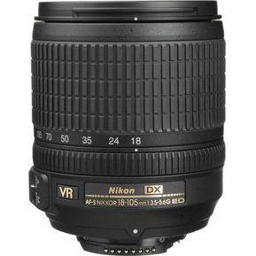 Nikon AF-S DX NIKKOR 18-105mm f3.5-5.6G ED VR Lens