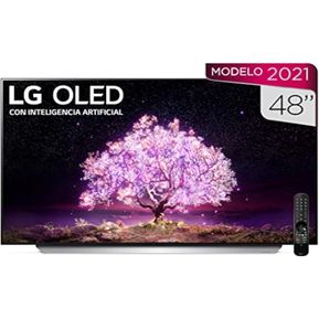 TV LG 48" Pulgadas 122 cm OLED48C1PSA 4K-UHD OLED Plano Smart TV
