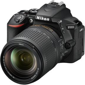 Nikon D5600 DSLR Camera with AF-S 18-140mm VR Lens - Black