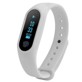 0,42 pulgadas pantalla OLED APP mensaje presión arterial recordatorio reloj Fitness Tracker Monitor