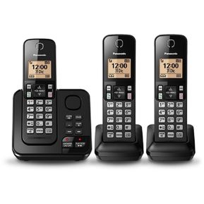 Teléfono Fijo Inalámbrico Panasonic KX-TGC360LAB 1.9Ghz (1 Base) 110V