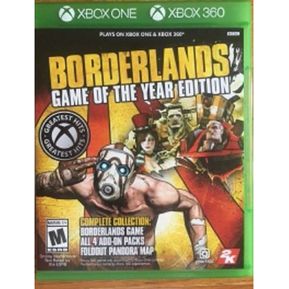 BORDERLANDS GAME OF THE YEAR EDITION. xb...