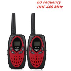 Walkie-talkie XF-638 XF 638, dispositivo de comunicación bidireccional, Radio portátil UHF 462-467MHz y 446MHz, 2 uds. BQ