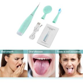 Cepillo Limpiador Dental Eléctrico 3en1 Removedor Sarro