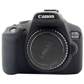 Funda de silicona para cámara Canon EOS 1300D 1500D Rebel T6 T7