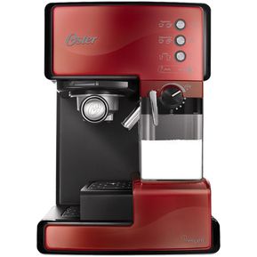 Cafetera Automática Prima Latte Oster BVSTEM6601R-013– Rojo