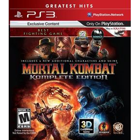 Mortal Kombat Komplete Edition - PlayStation 3