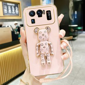 Estuche de Galvánico Lujo para Xiaomi Mi 11 Ultra - Rosa