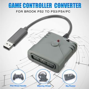 Brook PS2 a PS3/PS4/PC Game Device Controller Super Converte
