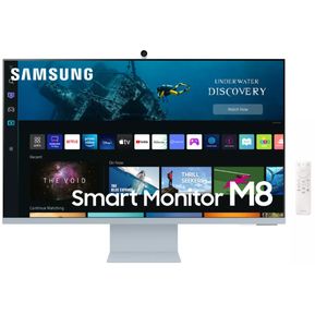 Monitor Samsung 32 UHD with Smart TV Experience and Iconic Slim Design