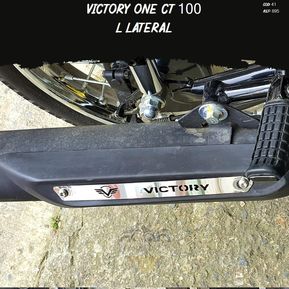 lamina lateral partes lujo moto Victory one ct 100