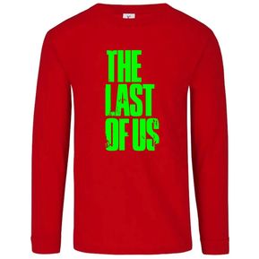 Camiseta Rojo Manga Larga The Last Of Us Comics-Store