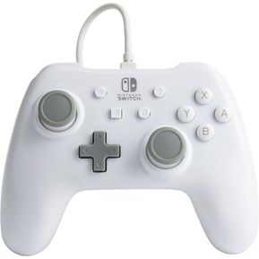 Control Alambrico PowerA Blanco - Nintendo Switch