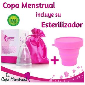 Copa Menstrual  Vaso Esterilizador
