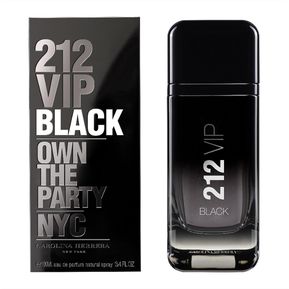 Perfume Carolina Herrera 212 VIP Black EDP For Men 100 mL