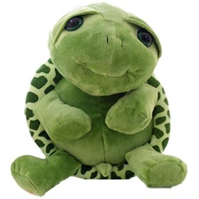 Super Cute Green Big Eyes Tortoise Plush Toy Soft Animals Turtle Toys Baby Doll Children Gift Stuffed Plush Toy