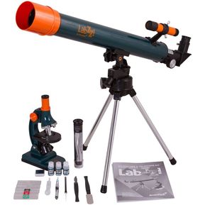 Microscopio y Telescopio para niños Levenhuk LabZZ MT2