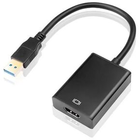Adaptador Convertidor USB A HDMI Certificado 1080p Cable