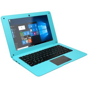 Netbook 10.1 Pulgadas Win10 Laptop RAM 4GB + 64GB ROM Azul