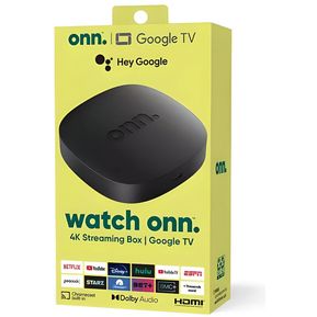 Google TV 4K Chromecast  ONN Asistente de voz