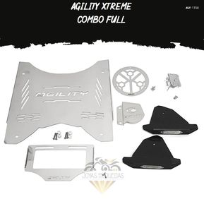 kit combo full partes lujo moto Agility Xtreme