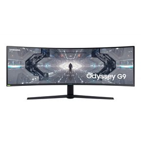 Monitor Gamer Curvo Samsung Odyssey G9 G-Sync 240Hz 49 - Bla...