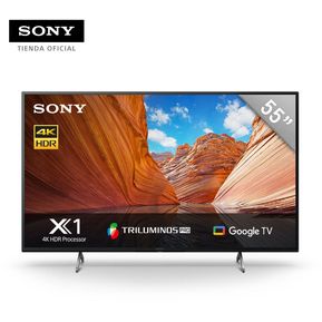 Televisor Sony 4K Ultra HD 55” Smart TV Google TV - KD-55X80J