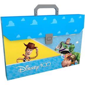 Maletin Plástico 13 Bolsillos Disney 100 Toy Story 4 Woody Buzz Juguetes
